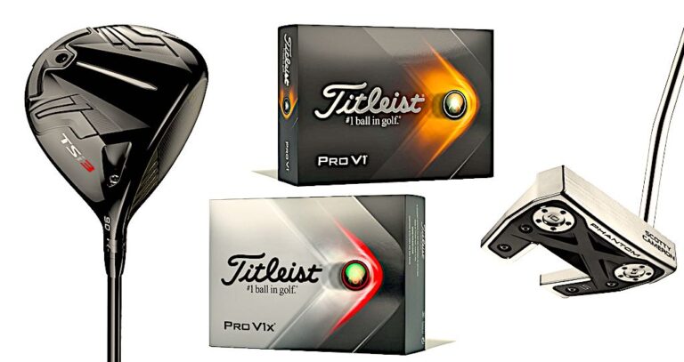 Titleist-Drivers- Putters-Balls