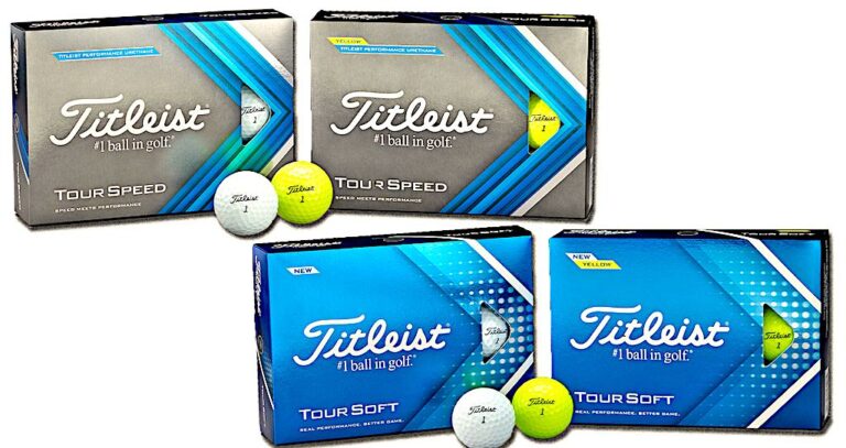 Titleist’s Latest—Tour Speed & Tour Soft